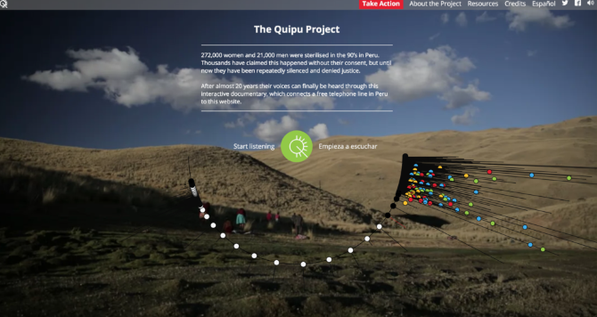 Figura 1. Proyecto Quipu (2015)