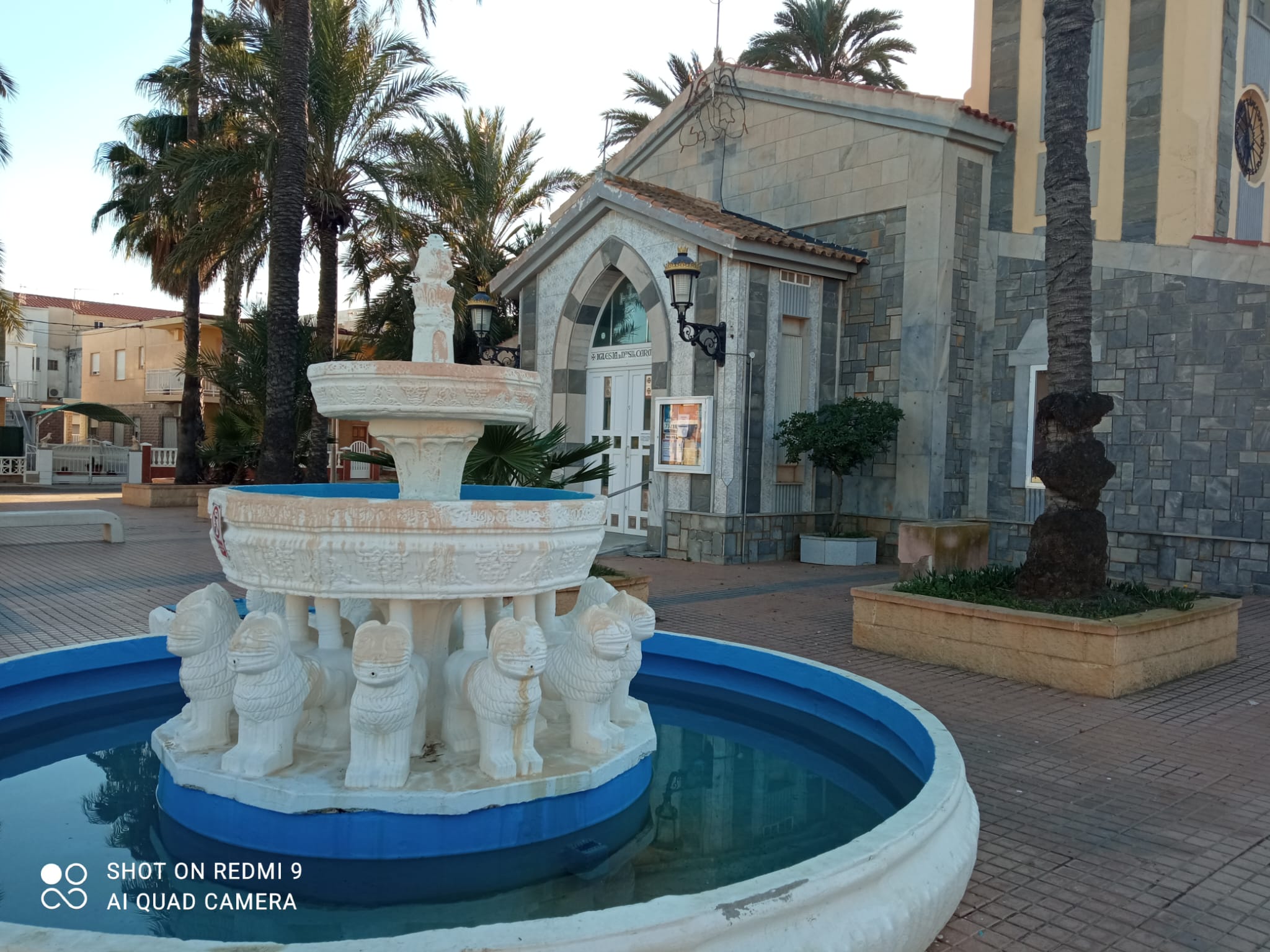 Una magnífica imagen de la Alhambra del maravilloso enclave del Mar Menor.