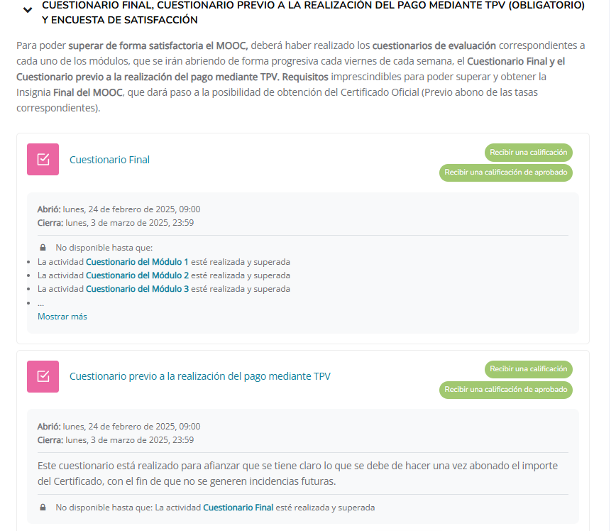 Cuestionario final y previo